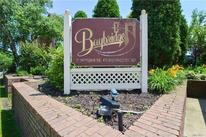 Baybridge Condominium. Enjoy Residing In This Luxury Condo Featuring 24 HR. Security, Gate House, Health Club with 2 Pools, Sauna, Tennis, Racquetball, Gym and Classes... Entire unit was renovated within the last 3-5 years. A MUST SEE. MOVE IN PERFECT CONDITION. Beautiful Seasonal Waterview..Wood Kitchen Cabinets, Beautiful Granite Counter Tops with Custom Island For added Storage & Serving.... Samsung S/S Appliances. All New A/Cs, Doors & Hardware. Closets Have Been Organized To Provide Comfortable Storage Space. Distressed Tiled Floors. Recessed Lighting... Crown Moldings, and a Stunning New Bathroom with Walk In Shower.. Private Patio Leading Out from Living Room. Enjoy Outdoor Days & Quiet Evenings. Reserved Parking Steps Away.. Enclosed Storage In Basement, W/D.. Easy Transportation