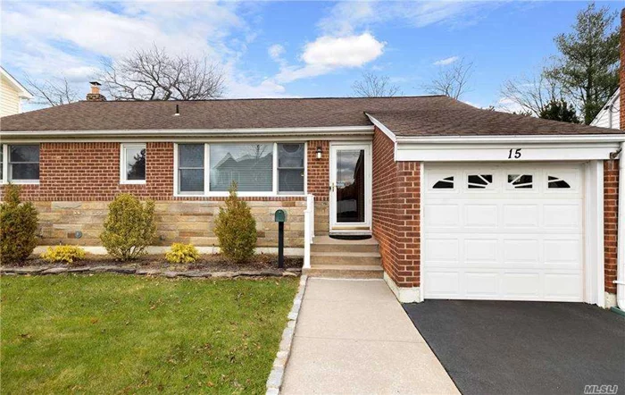 Enjoy the comfort & convenience of this 3 Bedroom, 2 Full & 2 Half Bath Expanded Ranch Home. An ideal open floor plan with hardwood floors. Large Family Room with cathedral ceiling and lots of light. Master Bedroom with Cathedral Ceiling. 2 Additional Bedrooms - 1 is Ensuite. Full Finished Basement with Half Bath. Syosset Schools.