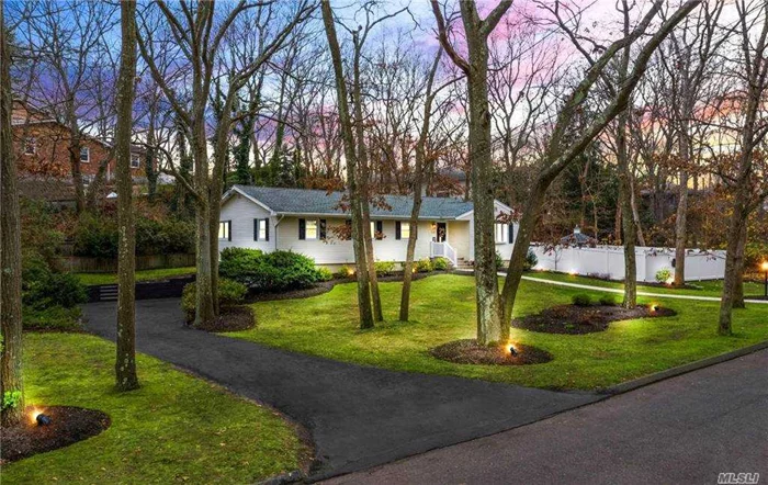 New to market! *Bright & airy TOTALLY renovated sprawling ranch in desirable Smithtown Pines *Shows like HGTV home *Everything new from top to bottom 2016-present *LOW taxes $9, 029.60 w/ star *One level living, laundry on main *Oversized 2 car garage & large storage room *High-end finishes, all the upgrades. Not a flip *Open kitchen w/ huge island & gas cooking *King size master w/ en-suite bath & dual closets *Hardwood floors & custom moldings throughout *Spacious finished basement w/ dedicated half bath & OSE offers versatile separate space for mom/den/play/office *Escape to prof landscaped, fully fenced, private outdoor oasis * Entertain on deck, paver patio & screened gazebo overlooking shaded park-like yard * Picturesque property includes adjacent flat unused lot w/ room for pool *New roof (2017), Bosch tankless gas boiler (2016) & septic system (2018) *Beautiful Pines neighborhood conveniently located near highways, shops & restaurants *Hauppauge schools *Bring your toothbrush!