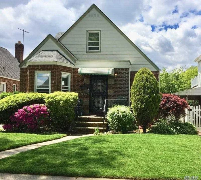 Charming Cape Cod style home located in the heart of Fresh Meadows, Queens. This lovely home boasts four bedrooms and three and half bathrooms. There is a den in the rear of the house currently being used as gym. Private driveway with a one car garage. Close to all, Houses of worship, dining, shopping, schools, highways and transportation.