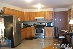 2008 Construction. Living room, dining room, kitchen, 1 bedroom, bathroom, terrace. Washer/Dryer in unit. Tenant pays heat and electricity. 2 Blocks to LIRR. Landlord pays water. Street parking. No pets.