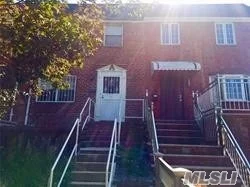 Attached One Dwelling House, Sunny, Open Large Living Room And Formal Dining Room, There Is A Separate Entrance To The Basement, 1 Car Garage With 2 Parking Spaces. 10 mins To Flushing, Near All Shopping, Transportation.