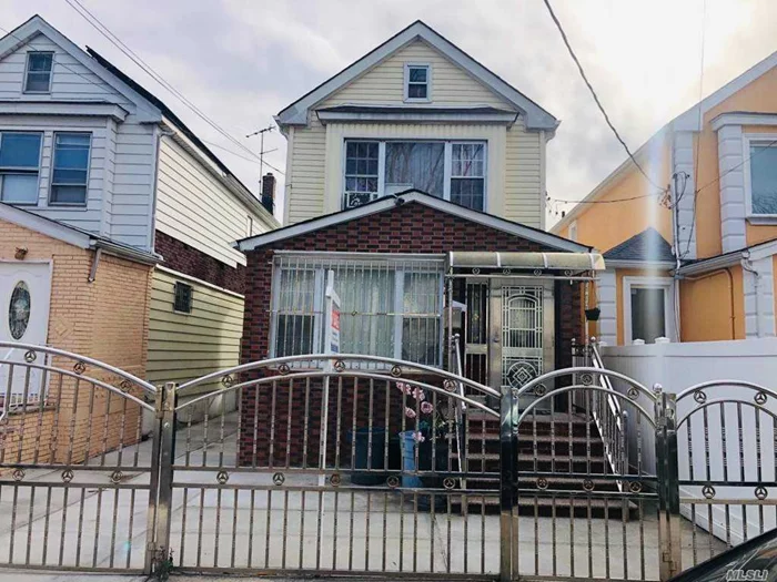 Beautiful Spacious One Family 3 bedroom 2 1/2 bath & Walk up attic --Full Finished basement with OSE --Private Driveway and 1 car garage - Spacious backyard , , located next to transportation , shopping. .