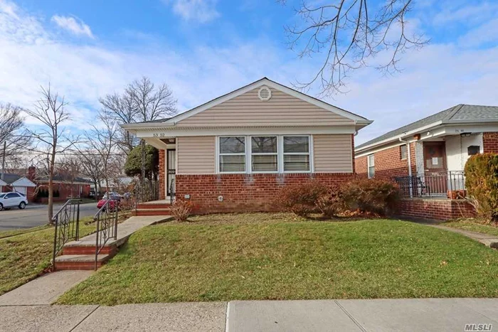 Here&rsquo;s Your Opportunity To Own A Home In The Lovely Community Of Oakland Gardens Of Bayside. This 3 Bedroom, 2 Full Bath Ranch On A Corner Property Features Gas Cooking and Is Close To Shopping, Schools, Public Transportation And Parkways. Come And Make This Home Your Own! Sold AS IS