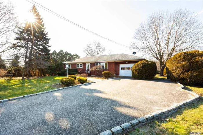 Reimagine This Solid 1960&rsquo;s Ranch in the heart of Cutchogue. 3-Bed, 1-Bath Ranch is Situated On A 1/2 Acre Lot with Hardwood Flooring throughout. Large Yard With Deck, Shed, Fire Pit and Possible Room For Pool. Close To All- Restaurants, Wineries, And Beaches. This Will Not Last, The Possibilities are Endless!