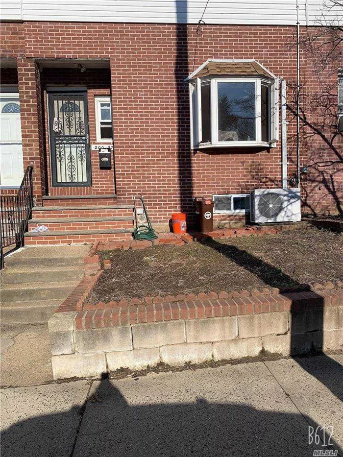 Good School District. One Family with finished basement; total 3 entrances. 3 Bedrooms 2 Full Bathrooms with a small balcony in the back. 1 entrance in the front door. 2 entrances in the back door. Finished Basement and 1st Floor are separate entrances. Ready to Move in with Split AC and garage.