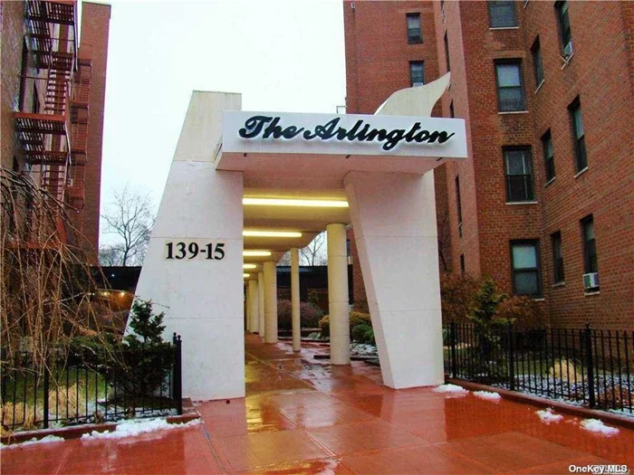 Price Reduced to Sell ASAP! The Arlington is a 24hr Doorman Co-op in Briarwood. 20% Min Down & Good Credit. This 1BR on the 6th Fl has Wood Flrs & Wood Doors. Living Rm fits a sectional sofa & dining, Entry Foyer can also be used for dining or a home office. Sunny King Size Br has 2 Double closets. Updated Bath is fully tiled & has a window. Eat in kitchen has painted cabinets, Full size appliances; Gas stove, Refrigerator, Dishwasher. 2 More Large closets in the Hall. Building has New Elevators & New Windows. Indoor Garage on waitlist $65/mo, Resident Storage $25/mo, Free Bike Storage, & 2 Laundry Rooms. Outdoor sitting area, Building is Pet-friendly (Max 2) & Apts can be Subletted (Max 2yrs). Located close to the Grand Central Highway & Van Wyck Expressway, Express Subways E/F is apx .25Miles away & only 30 Minutes to NYC. A block to Main Street (Q20A/B, Q44) & a few more to Queens Blvd(Q60, QM21), & Union Tpke Q46. You wont find a more central location to everything!