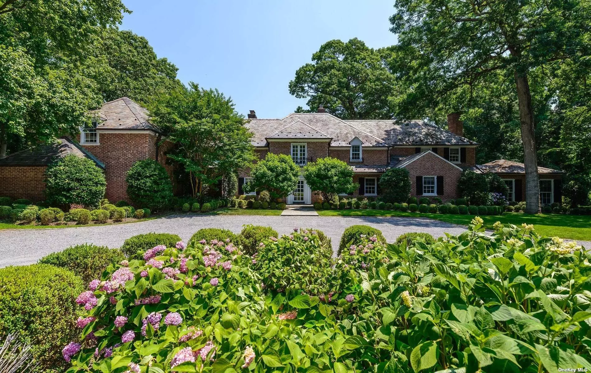 Long Driveway leads to Joie De Vivre which is a classic Brick Manor Home built by James W. O&rsquo;Connor for G. Chester Doubleday in 1936. Restored in 2003 with Old World Details Throughout, this 6 Bedroom house is situated on 8.61 Prime Hilltop Acres in the desirable Village of Upper Brookville. Centrally located near Highways, Shopping and Schools.