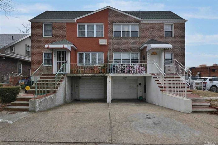 This is a 3 family house situated in the heart of Fresh Meadows. The Ist floor features a 1 bedroom apt., garage and driveway. The 2nd floor consists of a 3 bedroom, 1.5 bathroom apt. The 3rd floor features a 3 bedroom, 1.5 bathroom apt.. This home also has a renovated kitchen and a new boiler. This home is one block from a shopping mall and public transportation. It is nearby shops, parks, schools, and more. This home falls under School District #26. Excellent condition and a Must-See!