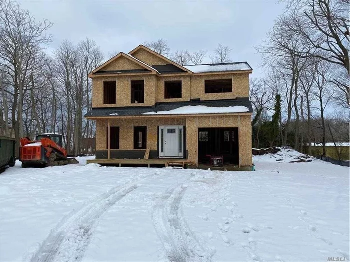 New custom built Colonial - construction has started this new modern home will feature Hard wood floors throughout. 9 ft ceilings on the first floor. White shaker cabinets with granite countertops and peninsula. Living room with gas fireplace, 2nd floor Master suite plus 3 other bedrooms. And more!