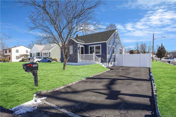 Charming throughout!  New Roof, New windows, New Bath! Finished lower level is perfect as Family Room w/ full bath, 1.5 car garage, low taxes, too! Patio overlooks manicured grounds, minutes to shops and transportation, too! Gas heat and move in ready, too! Islip schools!  Come see and fall in love!