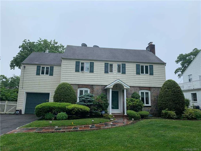 Updated CH colonial with 4 bedrooms, 2.5 baths on dead end street. FDR, LR w/ fireplace, EIK, Oversized family room w/ fabulous built ins. French Doors to deck, CAC, Gas heat, hardwood floors, short distance to town, train & schools.