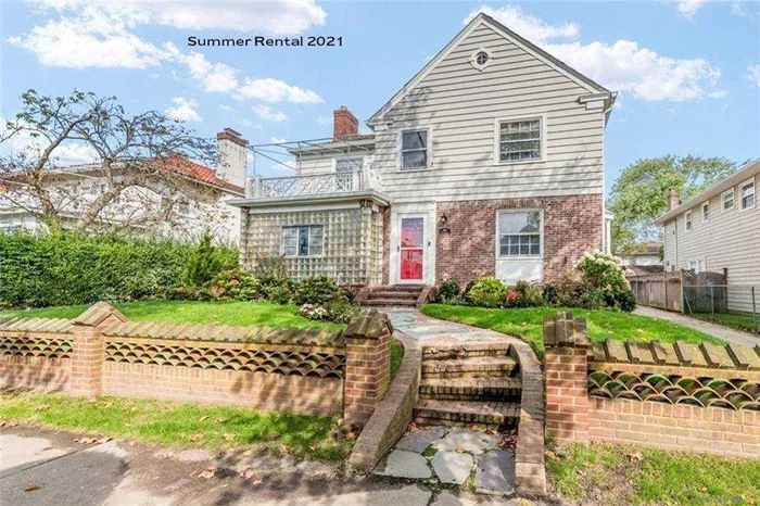 Furnished Summer Rental - This Gorgeous Meticulously Remodeled 1930&rsquo;s Colonial Features 5 Bedrooms and 3 Full Baths. The Home Was Lovingly Restored With All The Modern Conveniences But Keeping The Special Details Including The Original Light Fixtures, Crown Moldings, Spiral Staircase Railings And More! At The Center Of The Home Sits An Award Winning Designer Kitchen Perfect For A Holiday Gathering. Nothing To Do But Bring Your Bags!