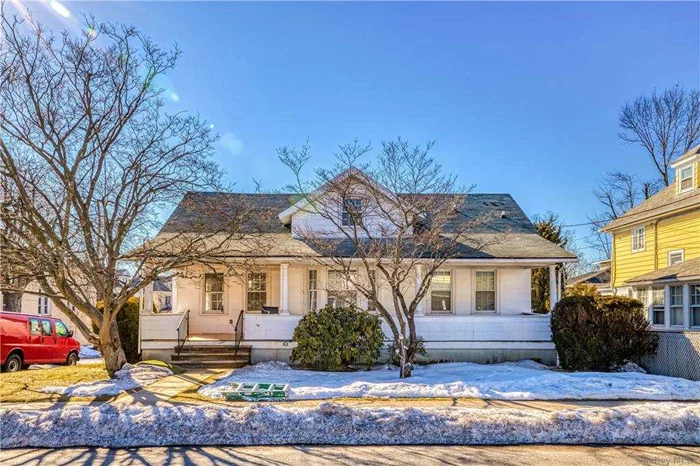 Updated and spacious front porch colonial in the center of Port Washington. 4 bedrooms 2 bath home, with tons of storage. Two floors of living space, available immediately. Updated kitchen, central air, gas heat, completely refreshed and ready to move in.