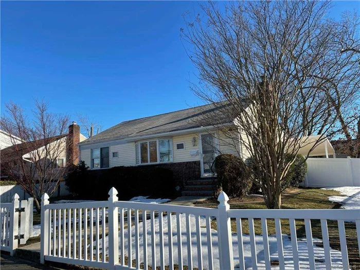 Quite Possibly the Best Value in Nassau County L O W TAXES This Amazing Ranch Ideal For Extended Family or Income is Apt Ready (CLZ..) Nestled in Massapequa Hamlet with a Little Bit of Everything & then Some, Features-Corner Lot PVC Fencing Front to Back, Sep Entrance Full Finished Basement Bright & Airy-Family Room, Full Bath, Bedroom, Kitchenette, Laundry/Utility Storage Room. Concrete Driveway Universal Carport/Covered PAtio with Skylights, Sewers, 200 Amp Service, Central Air, Full Attic Storage Almost full Stand up, Anderson Windows New LED Lighting thru out, Like New Kitchen Cabs & Counter w/Terrarium Window & Elec Skylight, Redone Gleaming Real Oak Hardwood Floors, Fresh Paint, New Baseboard, Upgraded Peerless Boiler /Beckett Burner, Inground Sprinklers,  Great School District and Neighborhood bus Stops on Corner with Curbs & Sidewalks, Just 15 Blocks to Massapequa Train @ Sunrise Hwy, Southern State and Shopping malls. 15 Min to South Shore & under 44 Minutes to Manhattan by car