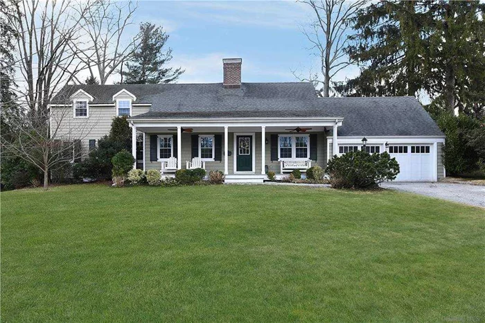 Welcoming covered front porch is your entre&rsquo; to this Enchanting Walter Uhl Colonial completely gutted and renovated using the finest materials and fixtures. No stone was left unturned and every nuanced desire for the lifestyle demanded by todays buyer has been implemented. Sun drenched, sparkling and expansive state of the art kitchen/great room with coffered ceiling and gas fireplace plus tons of storage will certainly be the heart of this home. Magnificently appointed kitchen is flanked by a beautiful dining room and a generous living room with wood burning fireplace and windows front and back. New Primary bedroom on the first floor with stunning bath and multiple closets plus new hall powder room. The second level boasts 3 bedrooms plus an open study with wood burning fireplace (a perfect perch for your home office or study). Sparkling new bath complete this level. Full finished basement using the newest and finest materials with new full bath and legal egress. Truly a Gem!