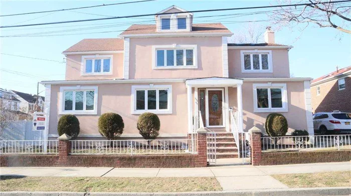 Beautiful Unique Large Two Family House In Amazing North Bayside Location !! One Of A Kind Two Family House With 6 Bedrooms & 5 Baths In Excellent Condition. Southern Exposure Sunny House ! 2 Separate Gas Heating & Hot Water Units. Beautifully Landscape & Terrific Curb Appeal Great Flow Of Entertaining. Exceptional Opportunity ! Whole House Can Deliver Vacant. 12 Min Walk To LIRR, Blocks From Q28 Bus To Main St Flushing. School Dist#26 Best In NY City.