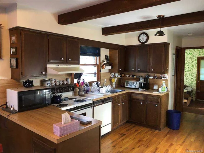 Kitchen Open to Dining Area