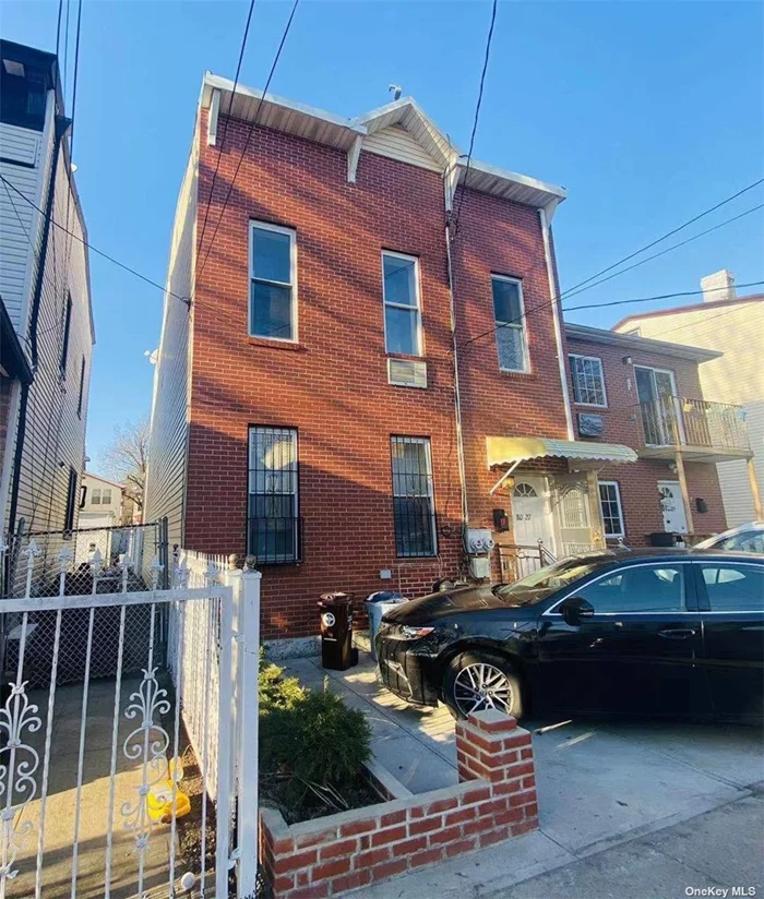 Lovely Victorian nestled in the Woodhaven area !Beautiful spacious Multi-Families.Three spacious separate units with an additional finished basement.Two hot water tank, two boier, two gas meter.Every think repair 4 years ago.close to J train for 5 minutes, close to all local shopping, close to schools.this house is perfect for you as it has a private driveway.This one will not last!!