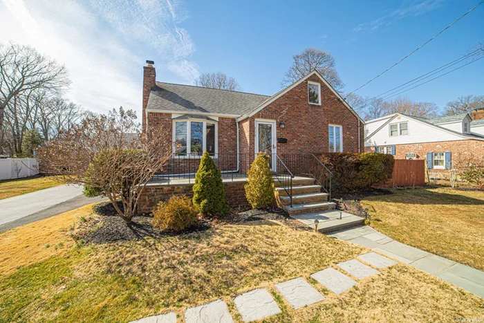 OPEN HOUSE 3/28 CANCELLED Charming brick Cape bordering Brightwaters Village. Flr/fpl, FDR, EIK, Fam Rm, 1st Fl Master BR, WIC, 2 FBths, Lndry, 2 BR on 2nd Fl. Full Fin Bsmt with tons of storage. 200 amp. Det. Garage, Fenced Yard, storage or potting shed.  Bay Shore is a great place to call home, offering diversity for all ages. State-of-the-art medical facilities, top school district, great restaurants, near parkways, shopping, entertainment, beaches, LIRR.  Between Manhattan and the Hamptons. Taxes w Basic STAR $11, 031.85.