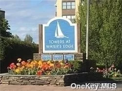 Luxury Towers at Water Edge Co-Op with 24 Hour Doorman, Desirable and Luxury, secure Building, Beautiful water view, Completely renovated in 2014. This Bright and Spacious 1 Bedroom, 1 Bath Apartment has Granite Counter-tops with stainless Steel Appliances , wood floors, Central Air, amenities Include Shopping, Olympic Size Pool, Salon, Cafe, Laundry room, Gym, Spa, Tennis Courts. A must see! Apartment is now vacant, painted & completely redone. Can be shown anytime.