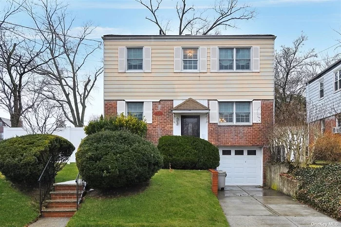 Legal two-family, BUILT as a two-family, currently being used as a 1, easily converted. Modern throughout, newly renovated on 1st floor, new bath and new kitchen on 2nd floor. New Anderson Windows, great square layout, newly finished basement, top of the line electrical upgrades, beautiful huge backyard, close to all transportation including LIRR, great school district, close to shops and parks.