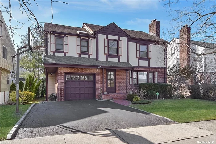 This lovingly maintained Baker Hill side hall colonial offers 2400 SF of living space and generously proportioned rooms throughout. The open layout kitchen has both a breakfast bar as well as a spacious eating area, adjoining a family room highlighted by a corner fireplace and half-vaulted ceiling. A living room with a wood-burning fireplace, opening into a formal dining room, are ideal for entertaining. Upstairs features a master bedroom suite with cathedral ceiling and walk-in closet as well as 3 spacious bedrooms and recently renovated full bath with both tub and stall shower. Home also features a full finished basement, powder room and sizable deck off the kitchen. Prime location near Baker Elementary, Memorial Field as well as shopping and houses of worship.