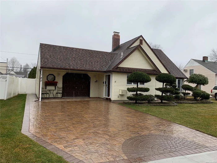 Truly spotless in and out. 3 BR Extended Ranch in the Island Trees S/D - this home features an extended 13x18 EIK in the front and a large expanded master in the rear, 1.5 car attached garage with attic (pull-down stairs), LR with fireplace, IGS System, 2-zone oil heat (275 gallon tank); Both 100 & 150 Amp Services, oil tank and burner moved into garage,  all on a 67x100 manicured lot. Party yard with pool. Taxes Do No Include STAR Of $1, 190.00