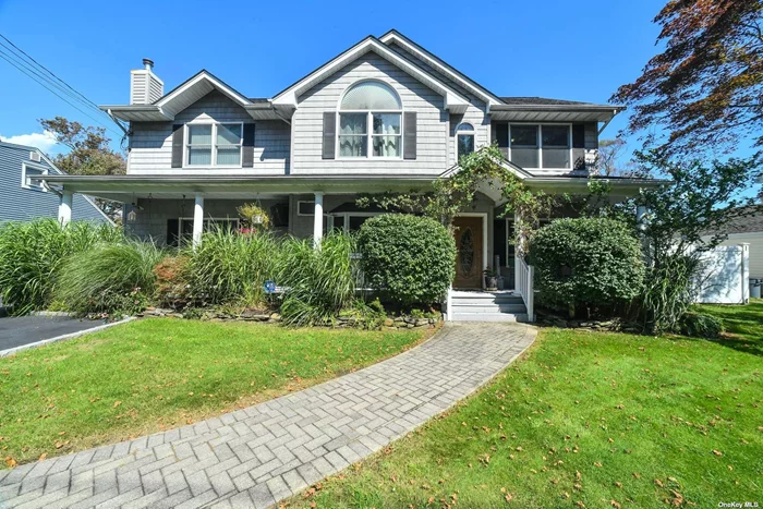This Large 5 Bedroom Well Maintained Colonial has it All. Relaxing Front Porch, Large Eat-In Kitchen, First Floor Master, Amazing Bonus Room with Skylights and Wood Stove. Beautiful Landscaped Property with Above Ground Pool. Perfect For Extended Family, Close to All Beaches.