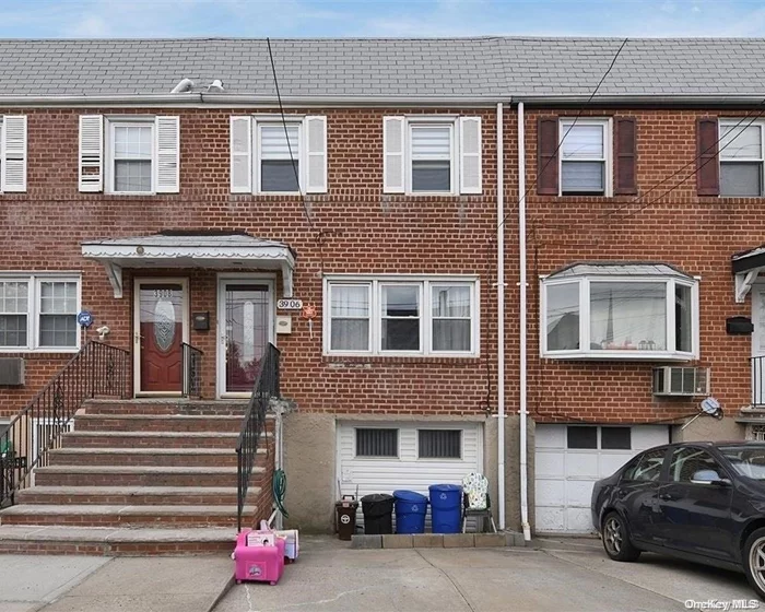 Zoned one of the TOP 26 school dist, Near Northern Blvd, LIRR and Park, Kitchen renovated recently with Marble countertop and Stainless Steel Appliance, Very good condition attached Brick house 3br 2.5 Bathroom with finished basement, big back yard space with beautiful duck. Don&rsquo;t Miss It