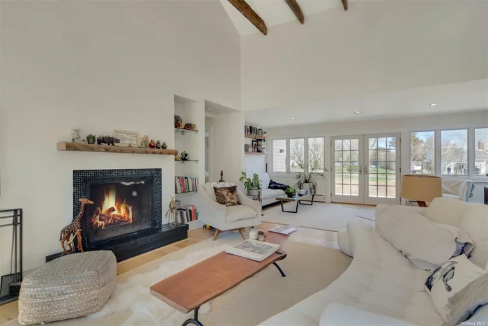 Open Concept Great Room With Fireplace