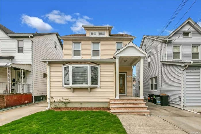 Fabulous Detached 2 family home in prime Bayside neighborhood. This 2/2/ over finished finished basement has been upgraded with new kitchens & bathrooms. Separate boilers & electric meters for each unit. Convenient to Bell Blvd., Bayside LIRR, Expressways, etc. Turn key and move in ready- won&rsquo;t last!