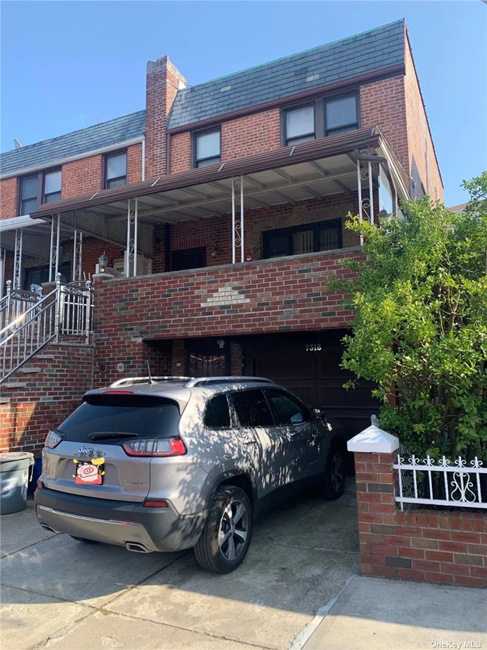 Stunning brick legal two family house nestled on a beautiful quite block on the border of Maspeth and Elmhurst. Super convenient location. One block away from Stop&Shop shopping center/Grand AVE/Elmhurst park etc. Walking distance to M&R subway /Q58 Bus station. This house is in excellent condition. Updated Kitchens with stainless appliance and granite countertop, newly renovated full-tiled bathrooms for both apartments, tile flooring run throughout the entire units and much more to offer. Must See!!Wont Last!!