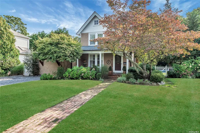 Beautiful Colonial South of Montauk. Located on a Dead End Street & Backing up to Seatuck Nature Preservation. First Floor Master w/ Full Bath & Wic , Living Room, Dining Room , Open Concept Kitchen , Den w Wood Burning Fire Place & Custom Built Ins. Serene Back Yard w In Ground Pool, Beautiful Landscaping...Very Private. A Must See!!!