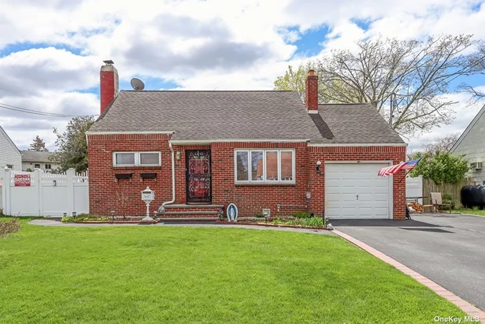 Adorable 3 Bdrm. Cape Sits on Beautifully Manicured Lot. Updated Kitchen & Bath Make This a Must See! Finished Basement, New Shed, & 5 Car Driveway Complete This Home!