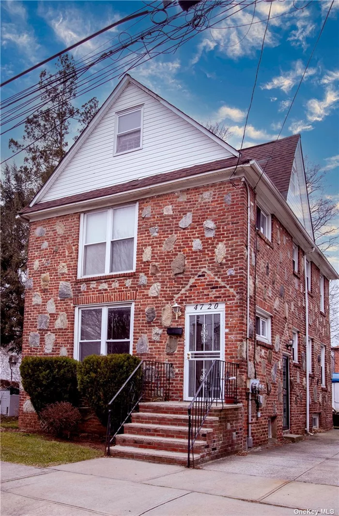 Back on the market. Legal 2 family brick house located in one of the best locations in Bayside. 3 story house, duplex on second and third floor. first floor has access to full basement, basement has own separate entrance. Each floor is 800 Sqft so the house is 2400 Sqft plus basement. 8 blocks away from LIRR. 2 blocks away from town, SD26.