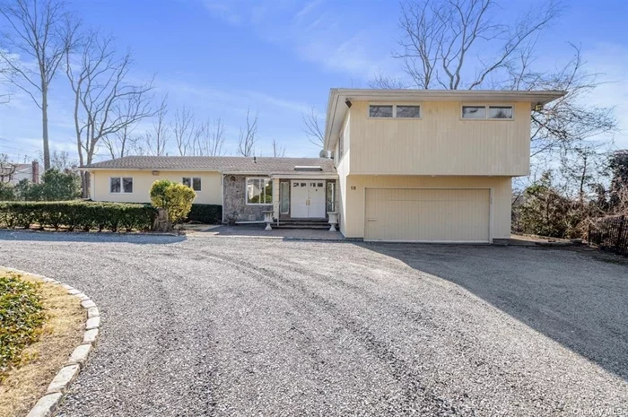 Sprawling Bright Expanded Ranch. Great Location. Large Living Room w/Fireplace, Dining Room, Den. Granite Eat-in-Kitchen. 3 Bedrooms and 2 Baths. Master Bedroom + Bathroom On The Second Level. 2 Car Garage. Great For Entertaining And Family Living.