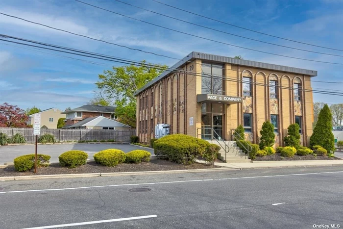 2, 000 ? SF of professional office space available for lease. Located on the North Side Service Road of the Long Island Expressway. Great exposure from busy intersection. Ample parking. Easy access to expressway. Area amenities include personal services, auto services, restaurants, hotels, and banking within one-mile radius. Signage on building. Rent includes, Utilities, CAM & Taxes. Fully Built Out and Ready to move in.