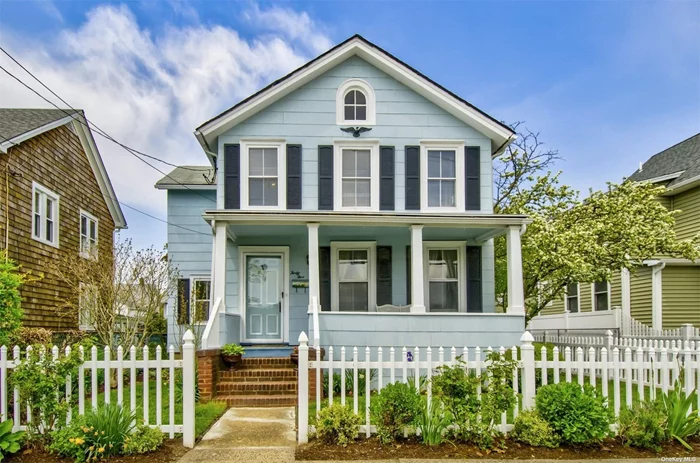 Charming Country Colonial with Rocking Chair Front Porch! Meticulously Maintained and Located Only One Block From Theodore Roosevelt Park and Beach! 3 Bedrooms, 1 Full Bath, Living Room, Dining Room, Eat in Kitchen, Sun Drenched Den, Full Attic, Full Basement with Outside Entrance, and an Expansive Backyard. Burner and HW Heater only 5 Years Old! Close to Park, Beach, LIRR, and Town. Do Not Miss This Little Gem In The Heart Of Oyster Bay!