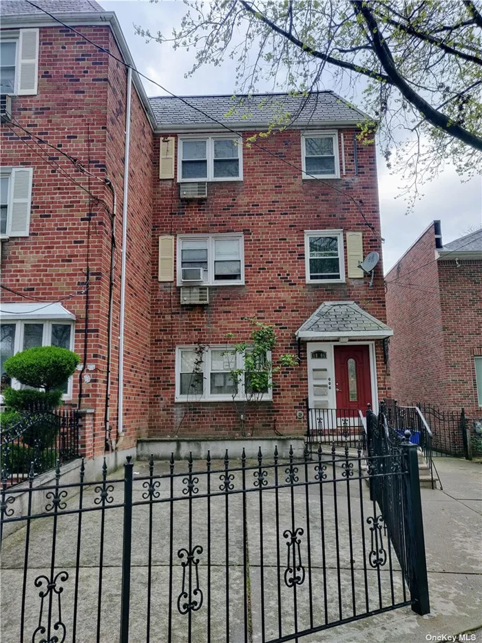 Great Investment Opportunity with Upside Potential! Legal 2 Family plus Walk-In Unit. Semi-Detached w/ Private Driveway. Owners walk-in unit features 1-BR, formal LR/DR, full bath, granite countertop kitchen w/ SS appliances with access to the backyard. 2nd FLR: 3-Br&rsquo;s, EIK, LR/DR, Full Bath. 3rd FLR: 3-Br&rsquo;s, EIK, LR/DR, Full Bath. Only 1st Floor and 3rd Floor units available to be shown. Sold Vacant on Title. Property being SOLD AS-IS. Do Not Disturb Tenants.