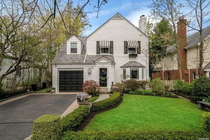 Stunning best describes this beautifully renovated and expanded brick colonial located in the heart of Manhasset. This home offers every amenity you would expect from a high-end living experience. Features include: An inviting living room with a wood burning fireplace, formal dining room, chef&rsquo;s custom designed eat-in-kitchen, great room with coffered ceiling and French doors leading to patio overlooking professionally landscaped property, mud room with limestone floor, luxurious primary bedroom with Juliet balcony, duo gas fireplace and en suite bathroom with Bain tub and 2 separate vanities, full, finished lower level with travertine floor, laundry room, rec room, office and storage. Outstanding architectural details throughout. This special home is the perfect choice for today&rsquo;s discerning buyer.