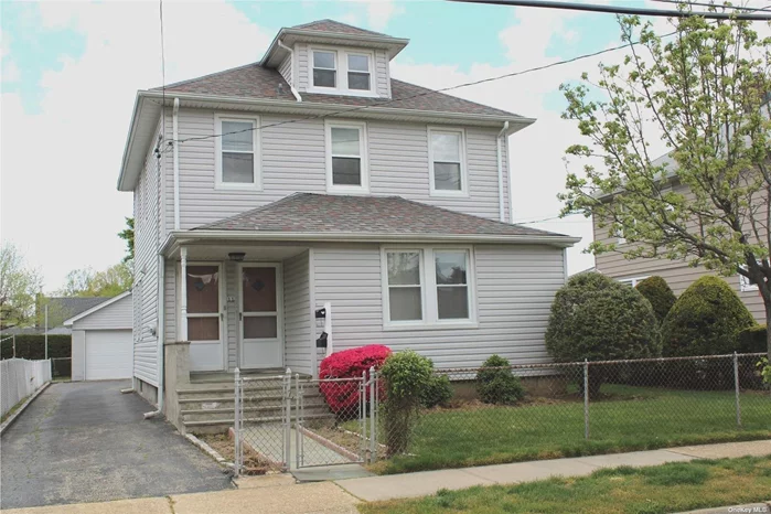 Legal 2 Family, Second Floor, Updated Large One bedroom Apartment, Hardwood Wide Plank Floors, Original Moldings, New kitchen w/ Quartz Counter tops,  Landlord Requests all Tenant Screening done through NTN, There is a fee required.  washer/Dryer in Basement