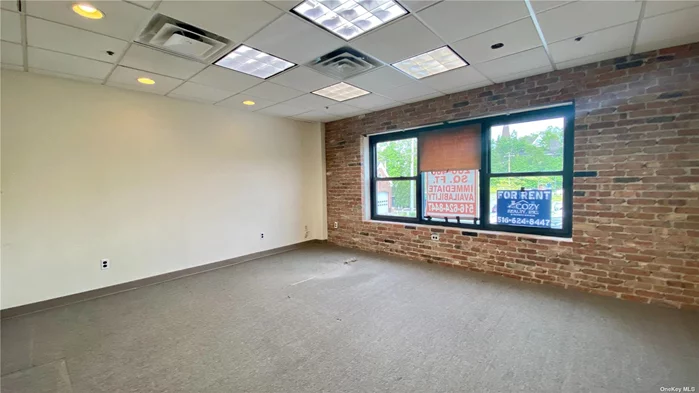 Sunny yet private 222 sqft office suite located on the 2nd FL, with elevator access. Enjoy your business address in Townsend Square, the showcase office and retail building in the hamlet of Oyster Bay. Main entrance of building on South St, rear entrance to municipal lot for parking convenience. Adjacent to established and active businesses in and around Townsend Square. Access to common area rooftop terrace. Close distance to train, local park, beaches, shops and restaurants. Landlord flexible to create space to compliment tenants business. Rare Opportunity!