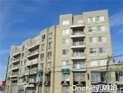 Condo Locate At Center Of The Elmhurst, Corner back Side Unit, 2 Br 2 Full Bath , Balcony, Oak floor, 3 AC, 2 Elevator. Post Office & Daycare On Site Of The Building. 421-A Tax Abatement Until 2034 Year. ***