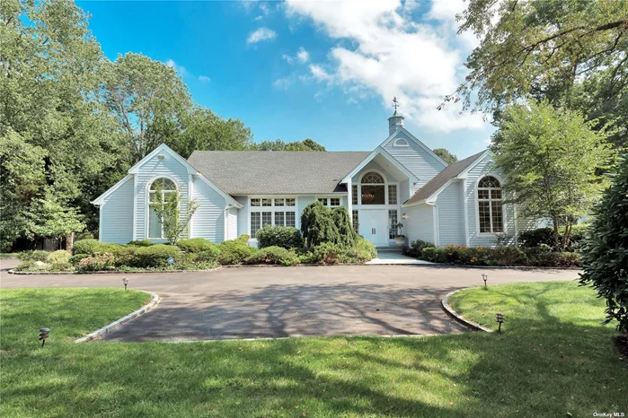 Pristine Brookfield Estates Colonial located on 2+ park-like acres. Spacious kitchen, large dining room, master suite on main floor, generous bedrooms with ample closet space. Outdoor oasis with solar/propane heated gunite pool, spa, cabana, and beautiful pergola.