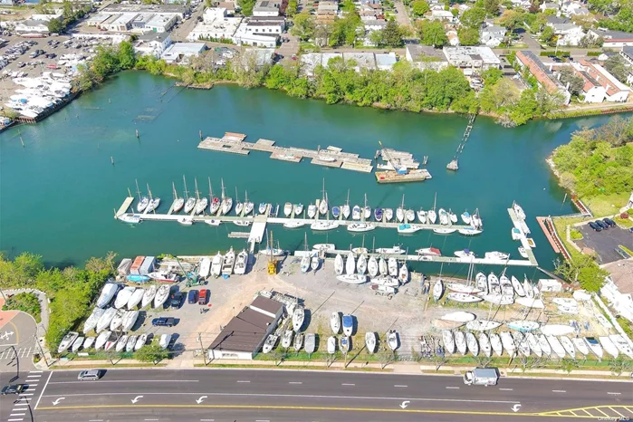Great Opportunity To Own A Marina in Port Washington. This 1.81 Acre Waterfront Property Has Been A Marina since The 1940s And In The Same Family since 1968. Currently 55 slips with Potential of up to 80. Dry storage of up to 120 Boats. Owner Retiring. Will not last!