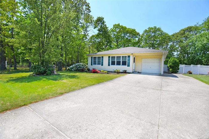 Open Floor Plan, Sachem Schools, Fenced Private Yard, Front Windows Anderson Newer, Roof 10 Years Young, CAC, 4 Zone Sprinkler System - Come Make This Home Yours!