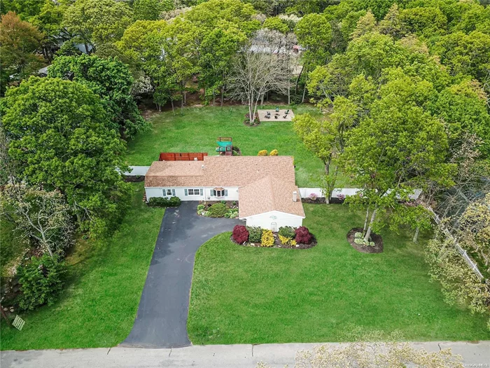 Welcome to this 6-bedroom 4 FULL bathroom home in Islip! This home sits on a 3/4 of an acre with 2, 800 sqft on the interior!!!! It features a cozy den, a pellet stove in the living room, a private oasis-like backard with a deck, inground sprinklers in the front, 3 heating zones, 1 car garage, a long, wide, and private driveway, a new roof, new oil burner, and new windows throughout the home!