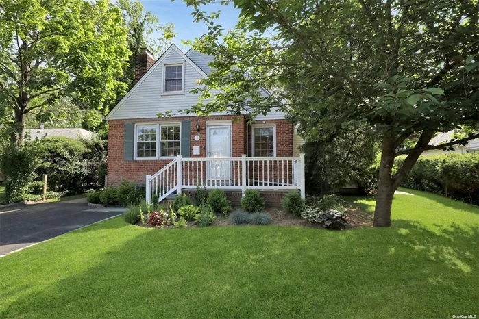 Location, Location, Location! Step Inside This Perfectly Appointed Brick Cape on a Private Cul-De-Sac Ideally Located Near LIRR, Shopping and Parks. This Home Features Four Large Bedrooms and Three Baths, a Living Room, Expanded Dining Room, Eat-In-Kitchen with Granite Countertops and New Appliances. Home Also Features Hardwood Floors and Wood Burning Fireplace. Full Basement with Laundry and Full Bathroom. Spacious Backyard and Patio. Don&rsquo;t Miss This Opportunity. Move Right In!