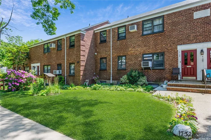 This well maintained mint condition Lower leveled 2 Bedrooms & 1 Bathroom coop is located in Clearview Gardens. Featuring a large & bright living room, kitchen, hardwood floors, dishwasher, Eat in kitchen, with washer/dryer in unit and windowed bathroom. Close to Express Bus to Manhattan and Flushing, Minutes Away From the Bay, Bicycle Paths & Playgrounds, School District 26, Basement Storage (Bikes Etc), and Additional Rental Storage available. Maintenance includes all utilities.